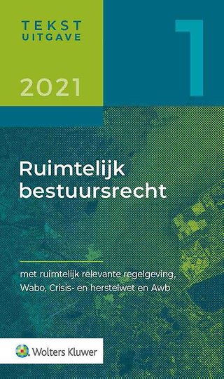 Tekstuitgave Ruimtelijk bestuursrecht 2021/1