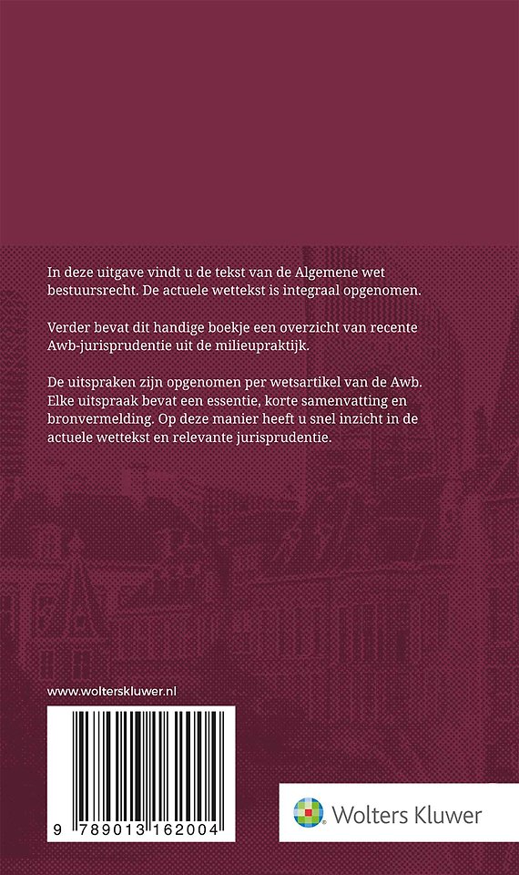 Tekstuitgave Algemene wet bestuursrecht 2021-2022