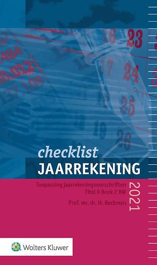 Checklist Jaarrekening 2021