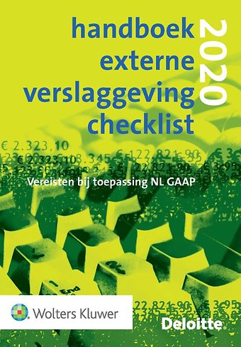 Handboek Externe Verslaggeving Checklist 2020