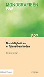 Mandeligheid en erfdienstbaarheden Mandeligheid en erfdienstbaarheden