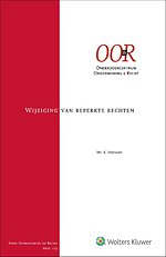 Wijziging van beperkte rechten