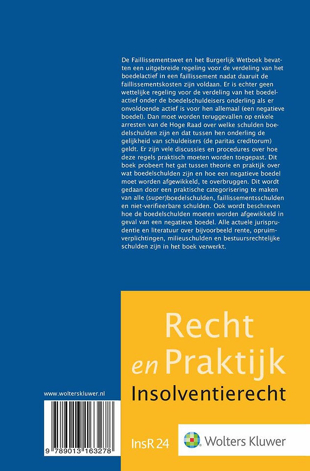 De negatieve boedel