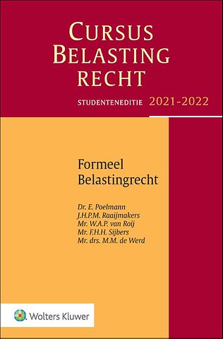 Studenteneditie Cursus Belastingrecht, Formeel Belastingrecht 2021-2022