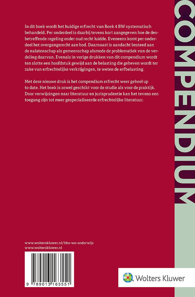 Compendium erfrecht