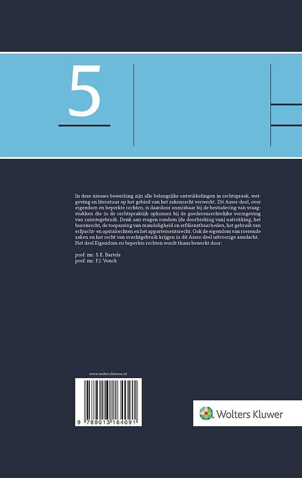 Asser 5 Eigendom en beperkte rechten