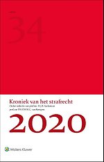 Kroniek van het strafrecht 2020