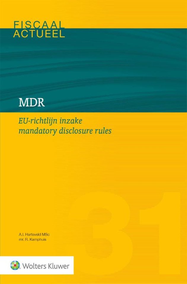 MDR - EU-richtlijn inzake mandatory disclosure rules