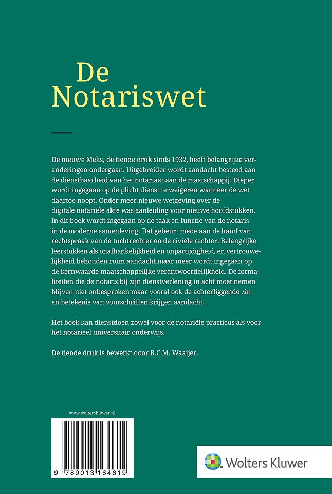 De Notariswet