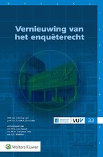 Vernieuwing van het enquêterecht