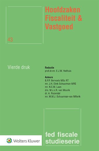 Hoofdzaken Fiscaliteit & Vastgoed