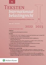 Teksten Internationaal belastingrecht 2022/2023
