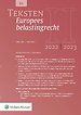 Teksten Europees belastingrecht 2022/2023 Teksten Europees belastingrecht 2022/2023