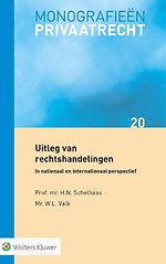 Uitleg van rechtshandelingen