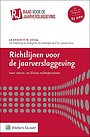 Richtlijnen voor de jaarverslaggeving voor micro- en kleine rechtspersonen 2024 Richtlijnen voor de jaarverslaggeving voor micro- en kleine rechtspersonen 2024