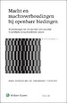 Macht en machtsverhoudingen bij openbare biedingen Macht en machtsverhoudingen bij openbare biedingen
