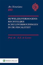 Huwelijksvermogensrechtelijke schuldverhoudingen in de fiscaliteit