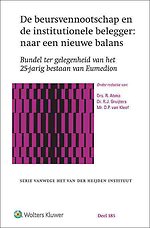 De beursvennootschap en de institutionele belegger: naar een nieuwe balans