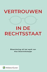Vertrouwen in de rechtsstaat