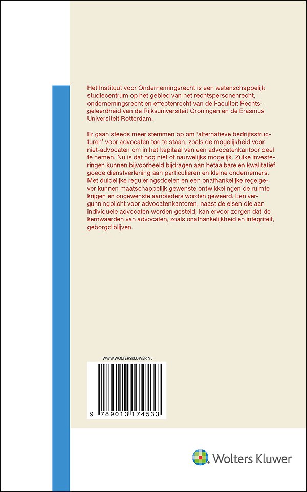 Alternatieve bedrijfsstructuren voor advocaten