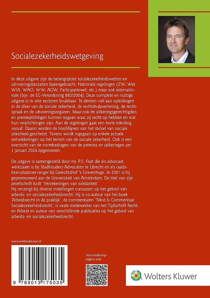 Socialezekerheidswetgeving 2024