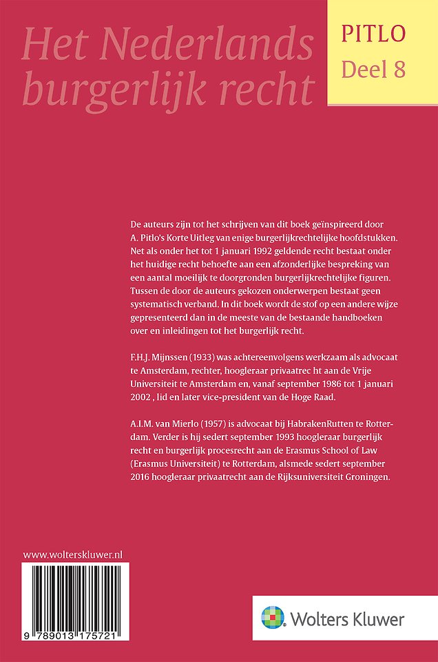 Kort begrip van enige civielrechtelijke leerstukken