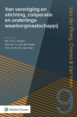 Van vereniging en stichting, coöperatie en onderlinge waarborgmaatschappij