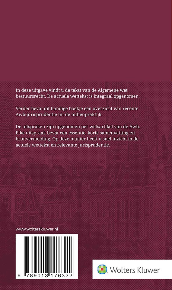 Tekstuitgave Algemene wet bestuursrecht 2024