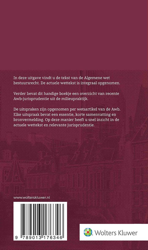 Tekstuitgave Algemene wet bestuursrecht 2024-2025