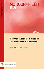 Rechtsgevolgen en functies van bezit en houderschap