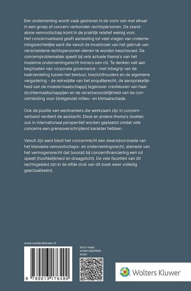 Van het concern