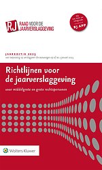 Richtlijnen voor de jaarverslaggeving voor middelgrote en grote rechtspersonen 2025 (gebonden editie)