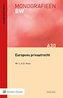 Europees privaatrecht Europees privaatrecht