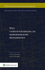Wet vereenvoudiging en modernisering bewijsrecht