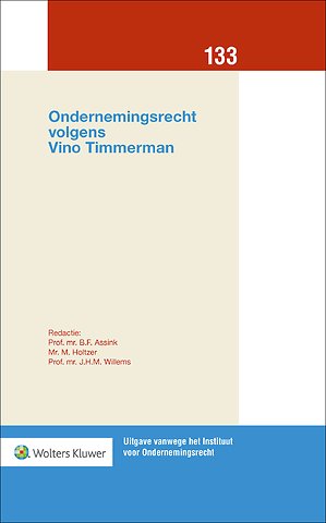 Ondernemingsrecht volgens Vino Timmerman