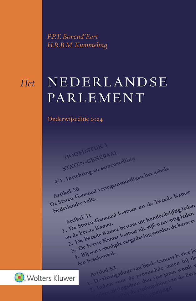 Het Nederlandse parlement - Onderwijseditie 2024