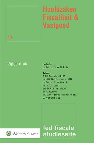 Hoofdzaken Fiscaliteit & Vastgoed