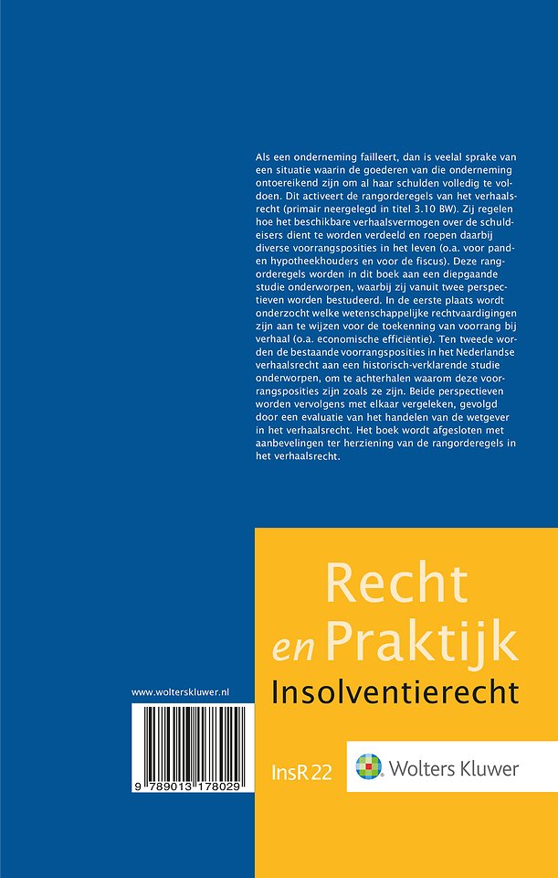 Voorrang bij verhaal