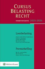 Studenteneditie Cursus Belastingrecht Loonbelasting/Premieheffing 2025-2026