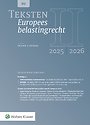 Teksten Europees belastingrecht 2025/2026 Teksten Europees belastingrecht 2025/2026