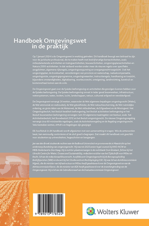 Handboek Omgevingswet in de praktijk 2025