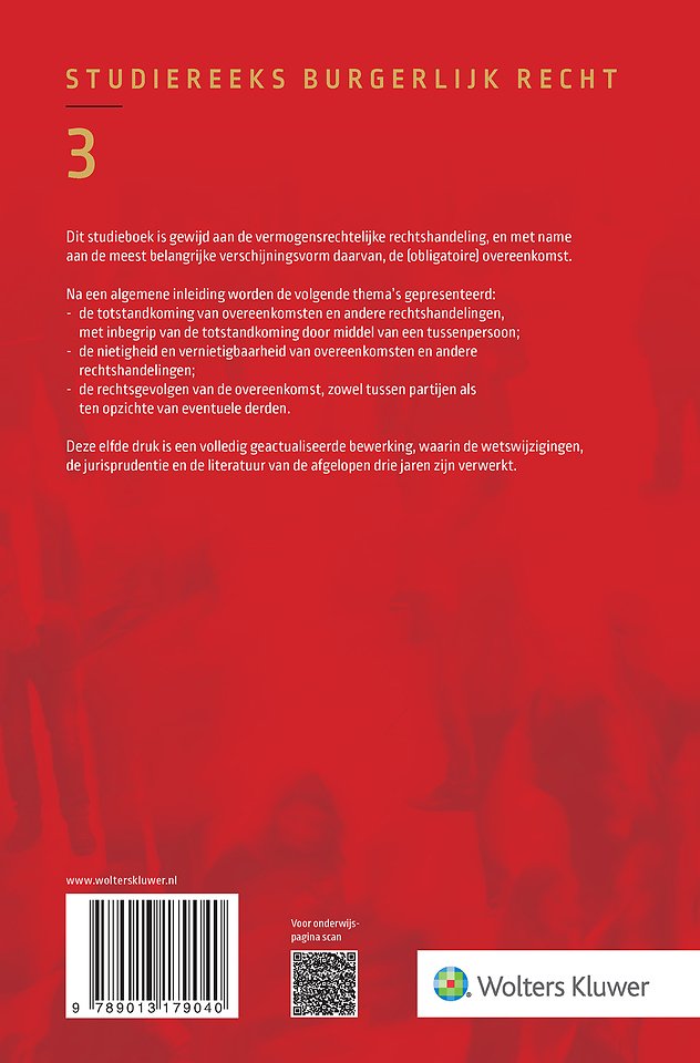 Rechtshandeling en Overeenkomst