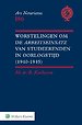 Worstelingen om de Arbeitseinsatz van studeerenden in oorlogstijd (1940-1945) Worstelingen om de Arbeitseinsatz van studeerenden in oorlogstijd (1940-1945)