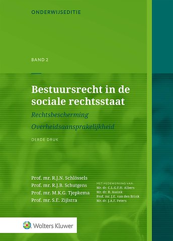 Onderwijseditie Bestuursrecht in de sociale rechtsstaat, band 2