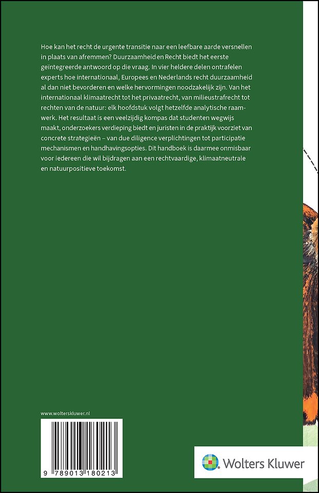 Duurzaamheid en Recht