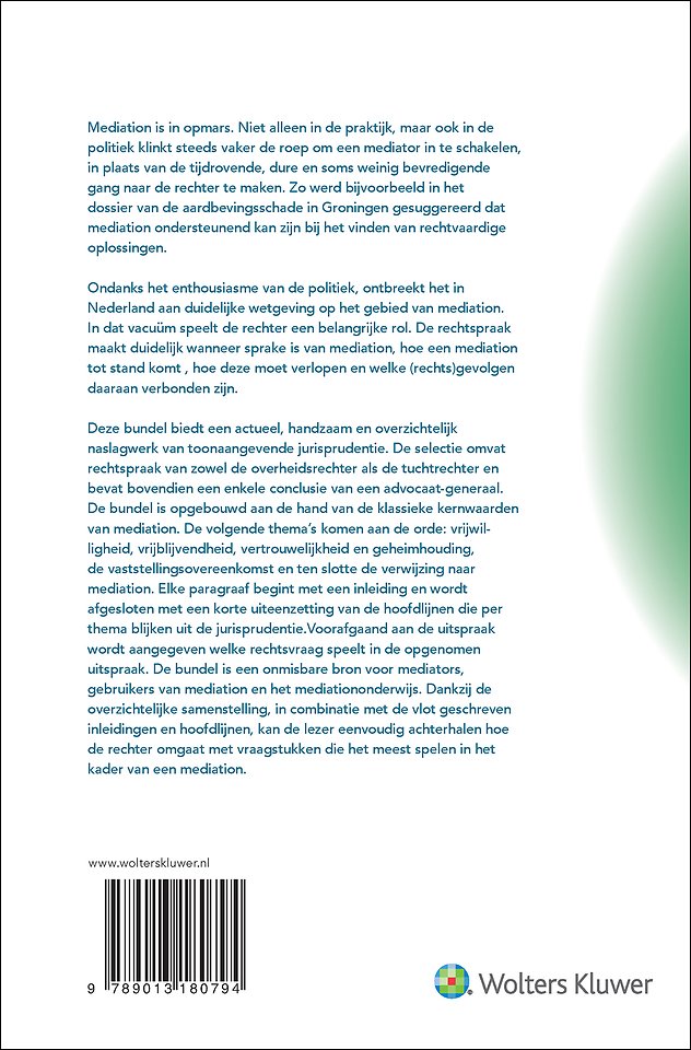 Rechtspraak mediation