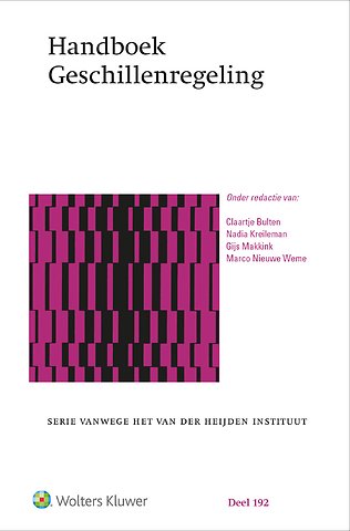 Handboek Geschillenregeling