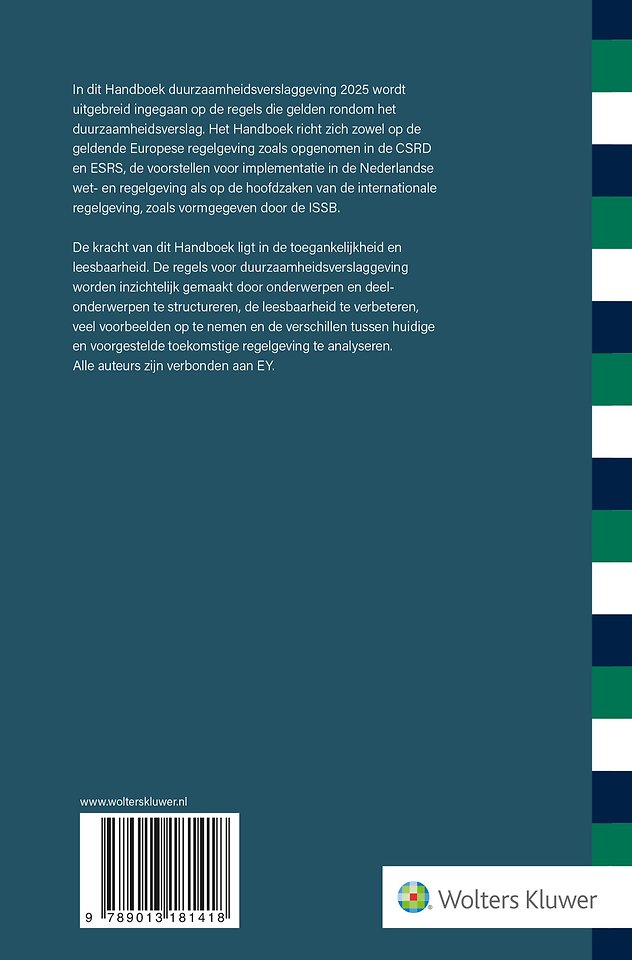 Handboek duurzaamheidsverslaggeving 2025