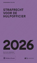 Zakboek Strafrecht voor de Hulpofficier 2026