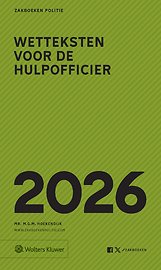 Zakboek Wetteksten voor de Hulpofficier 2026